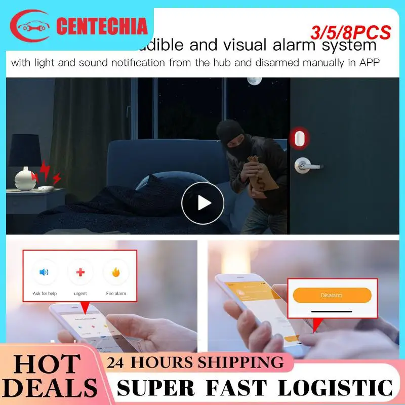 

3/5/8PCS Smart Wired Gateway Tuya Smart Home Multi-mode Gateway Remote Control Zigbee3.0 Zigbee Wifi Mesh Hub