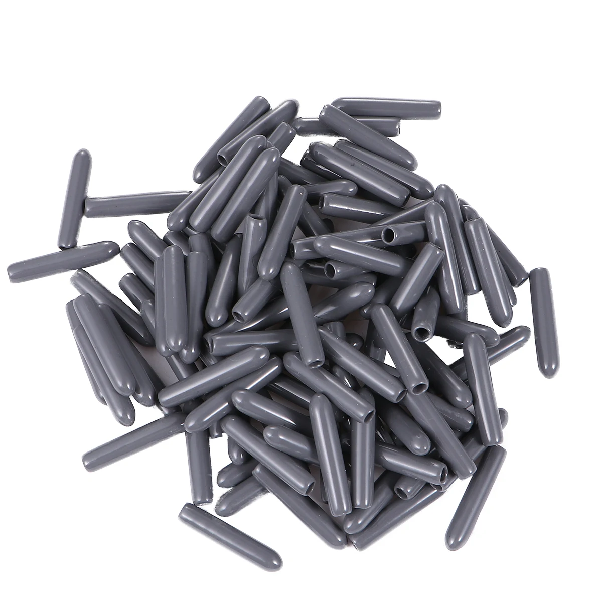 

200pcs Dishwasher Rack Caps Tip Tine Cover Cap Flexible Round End Caps (Grey)