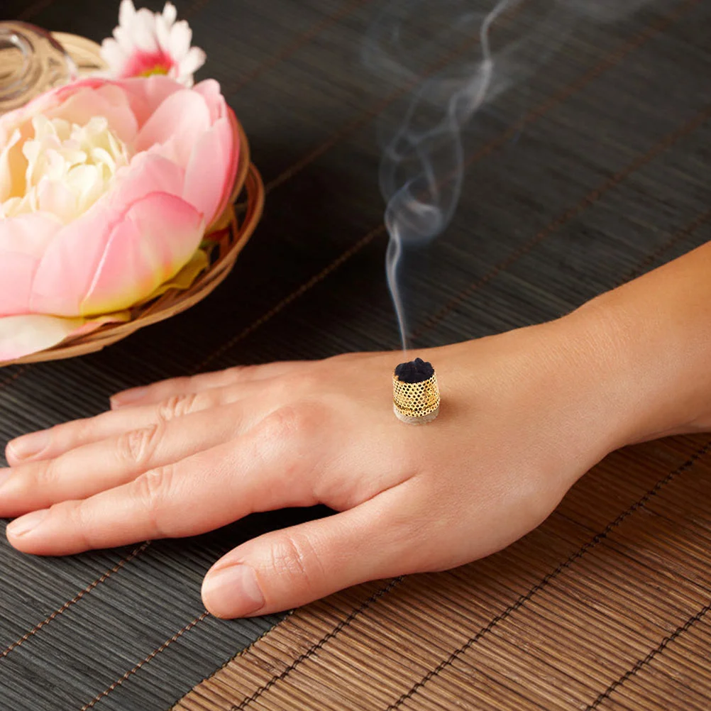 8 шт. инструменты для курильщика Moxa устройство прижигания тела тепловой бак