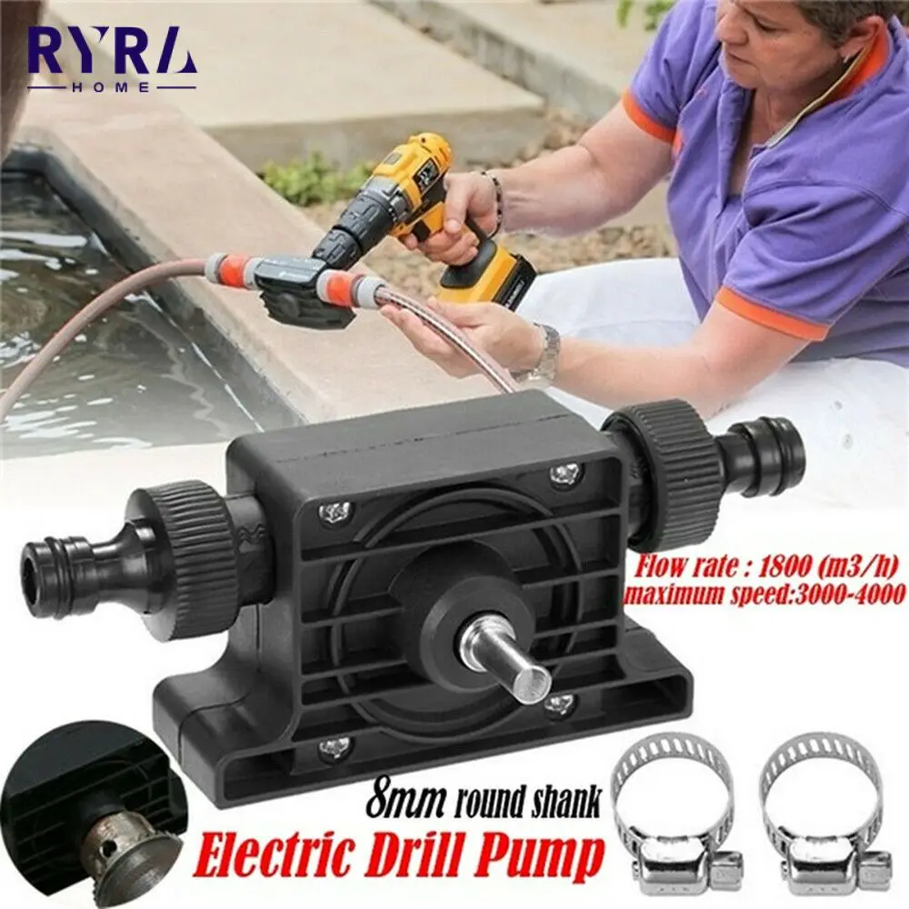 

Portable Mini Hand Self-priming Liquid Transfer Pumps Electric Drill Pump Diesel Oil Fluid Water Pump Home Garden Outdoor Tools