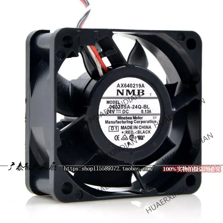 

Original Authentic Flip-BL 6025 6cm 24V 0.13a 3-Wire Cooling Fan Assembly Kit