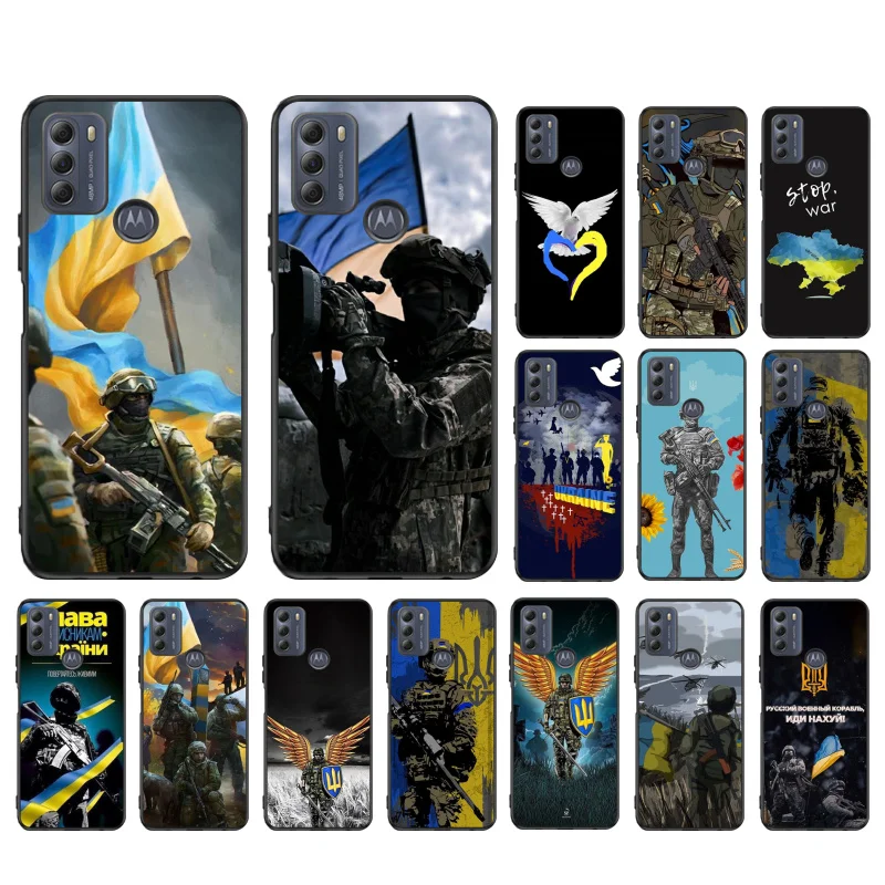 

Ukraine Phone Case for Motorola Moto Edge 20 Edge 20 Lite E7 Power E40 E20 One Action G10 G Play G22 G52 G60 E32 G8