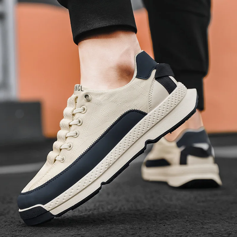 

2023 Men Vulcanized Sneakers Shoes Tennis Sports Slip-On Mix Color Good Quality Skateboarding Walking Shoes Casual Shoe For Male