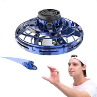 2022 flynova flying spinner toy hand operated drones small mini ufo led lights indoor outdoor flyorb kids boys girls gifts