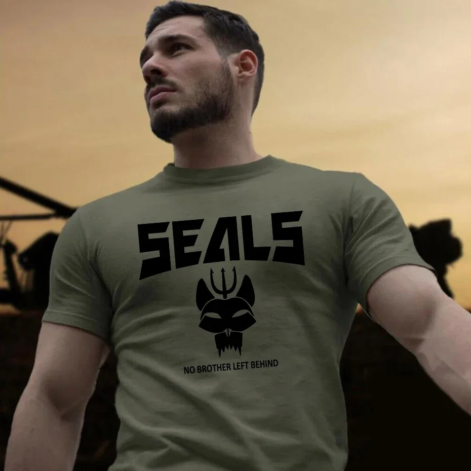 Новые поступления Naval Seals Bravo Team DEVGRU элитные солдаты спецназа мужская футболка