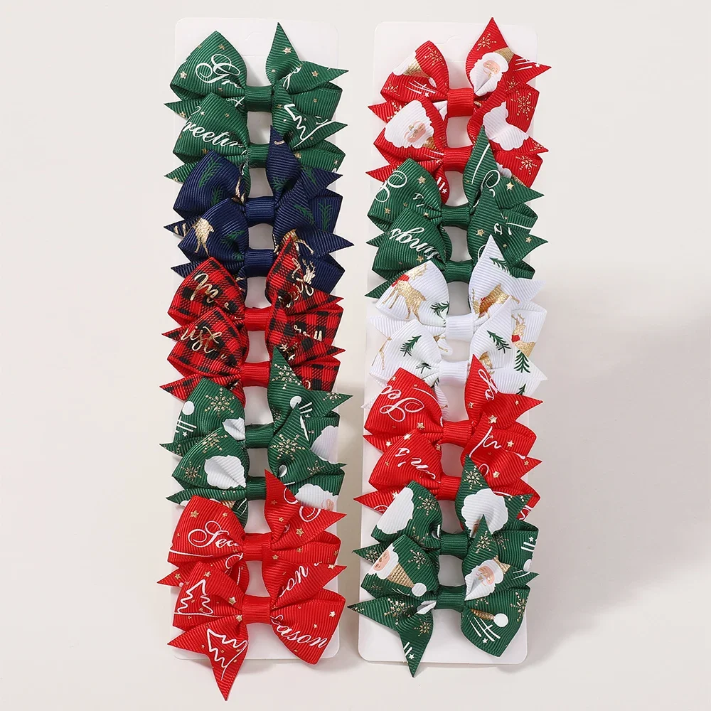 

Рождественские банты RAINBOW BOWS 10/20 шт.