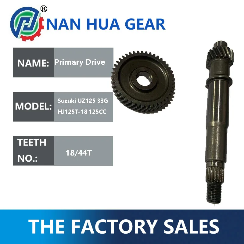 

Комплект трансмиссии Performance Racing 18/44T 19/43T, скутер Suzuki UZ125 33G HJ125T-18 125CC