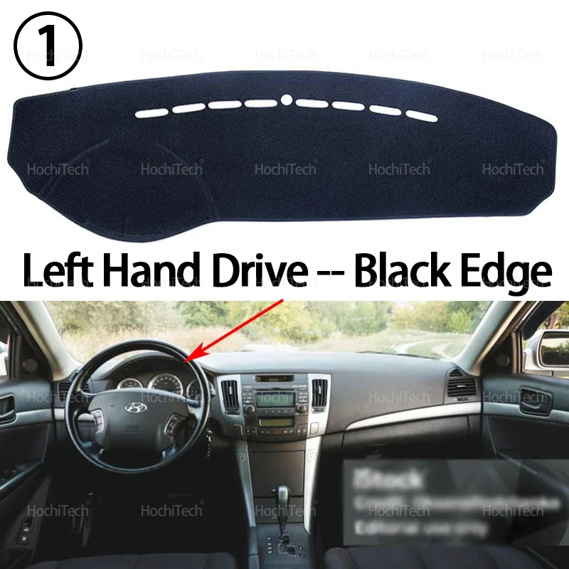 

Накладка на приборную панель, противоскользящий коврик, защитный коврик, автомобильный солнцезащитный коврик для Hyundai Sonata Sonica NF 2005 2006 2007 2008 2009