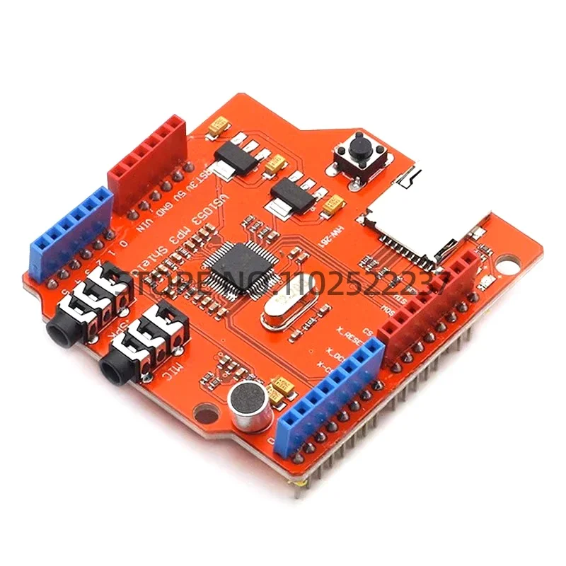 VS1053 VS1053B MP3-модуль для Arduino коммутационная плата со слотом SD-карты Ogg запись в