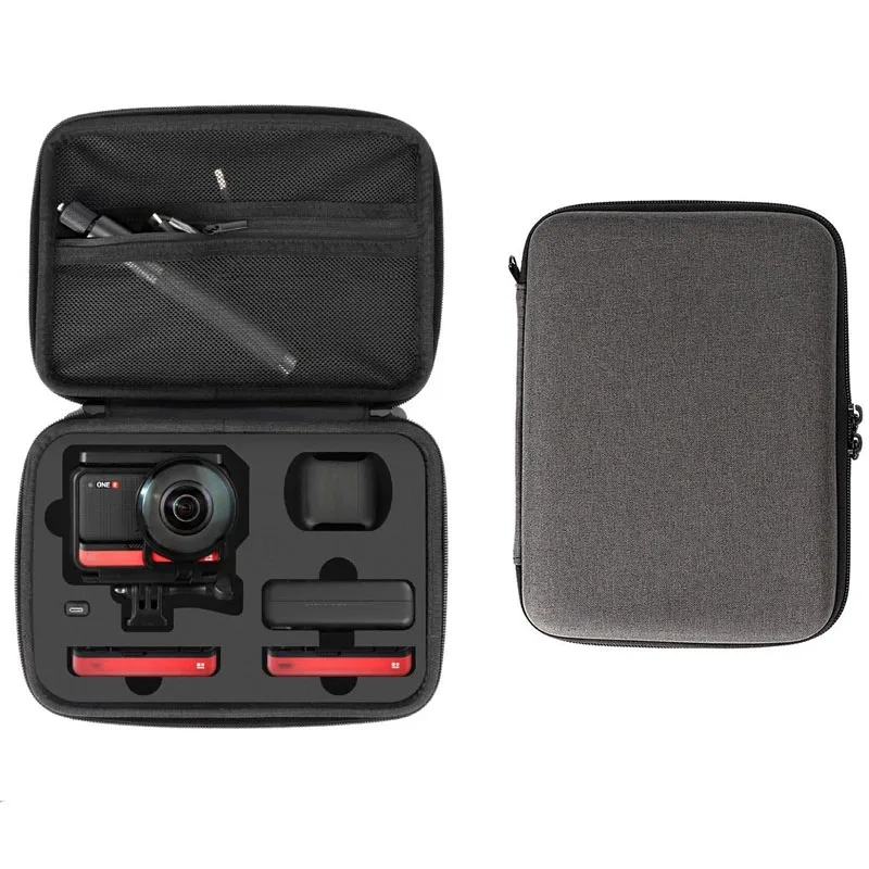 

Twin Edition Carrying Case For Insta 360 ONE RS 360 mod/ 4k wide angle Camera Portable Storage Bag For Insta360 ONE RS R Parts