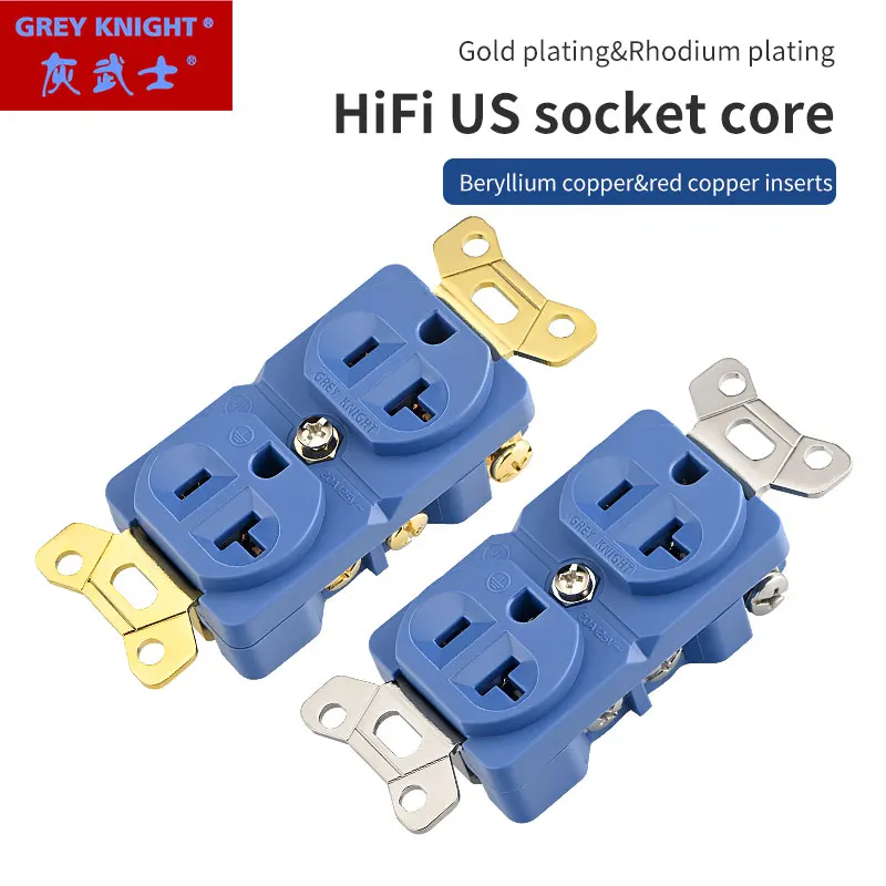 GreyKnight лихорадочный класс Без припоя медная розетка американского стандарта