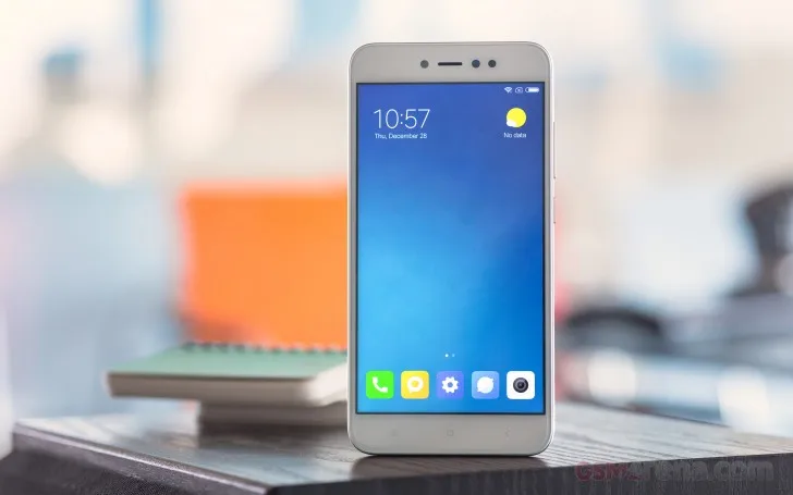 Xiaomi Redmi note 5A smartphone Snapdragon 435 Fingerprint 3080 mAh 720 x 1280