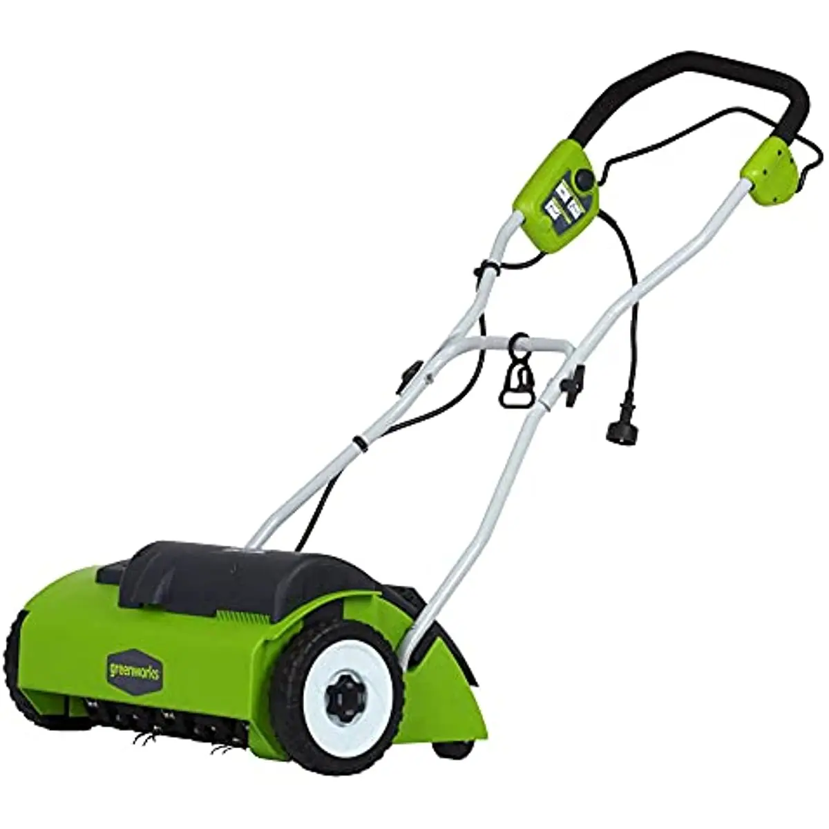 

Greenworks 10 Amp 14” Corded Electric Dethatcher (Stainless Steel Tines)