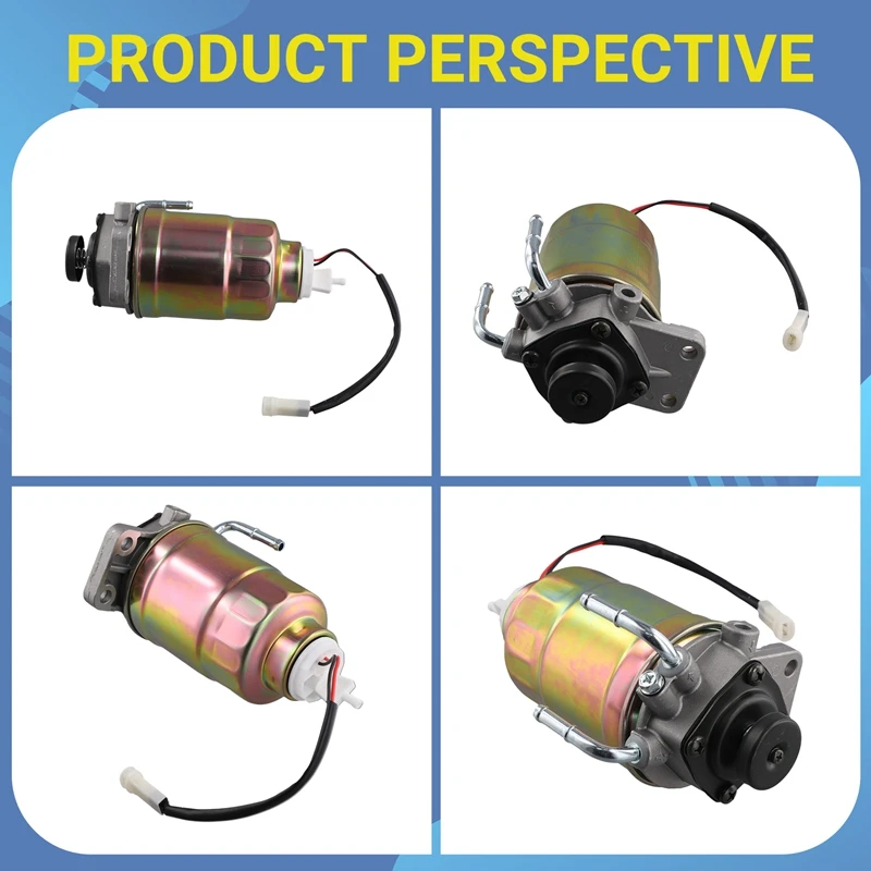 Топливный фильтр для автопогрузчика Mitsubishi Engine S4S Yanmar 4TNE92-HRJ 4TNE98 Komatsu 4D94E 129917-55801