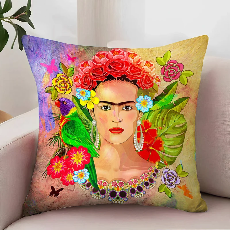 F-Frida K-Kahlo декоративная наволочка 40x40 домашний декор чехол для детской роскошной
