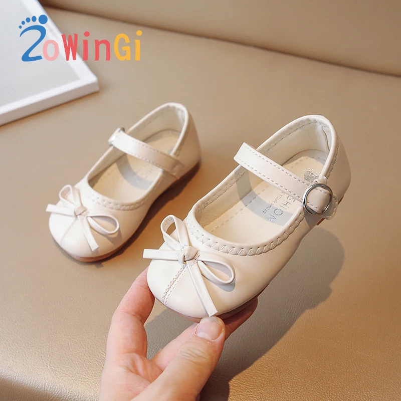 

Size 21-30 Mary Jane Shoes Good-looking Girl Slippers Bow Tie Wedding Party Shoes Lightweight tenis infantil zapatillas niña