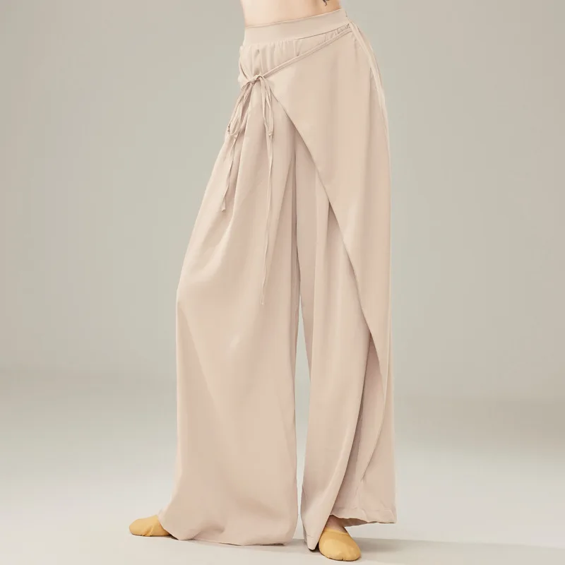 Новый костюм для классических танцев женские брюки штаны с широкими штанинами