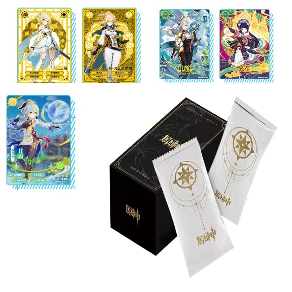 

Original Genshinka Anime Character Bronze Barrage Flash Card Beelzebul SSP Game Collection Card Toys Birthday Gifts For Children