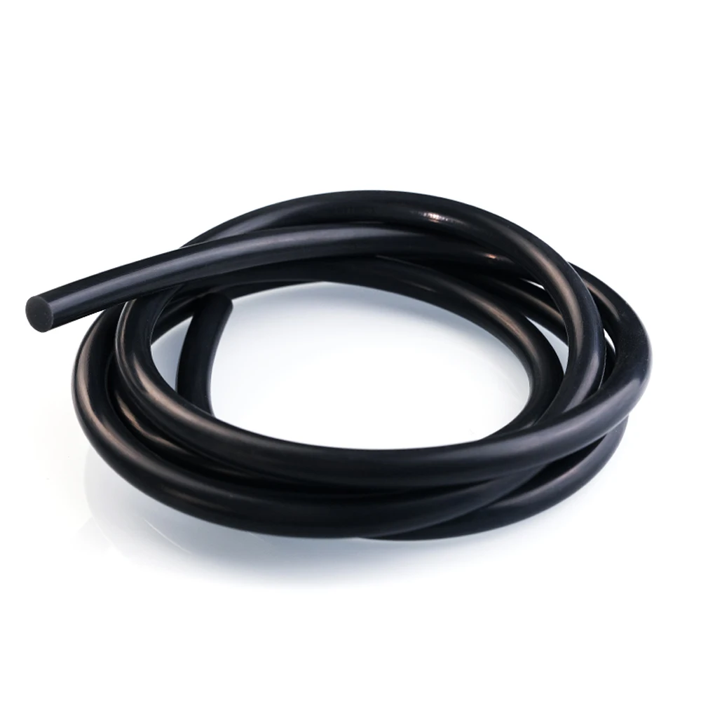 

Черный твердый силиконовый шнур 1-20 мм
