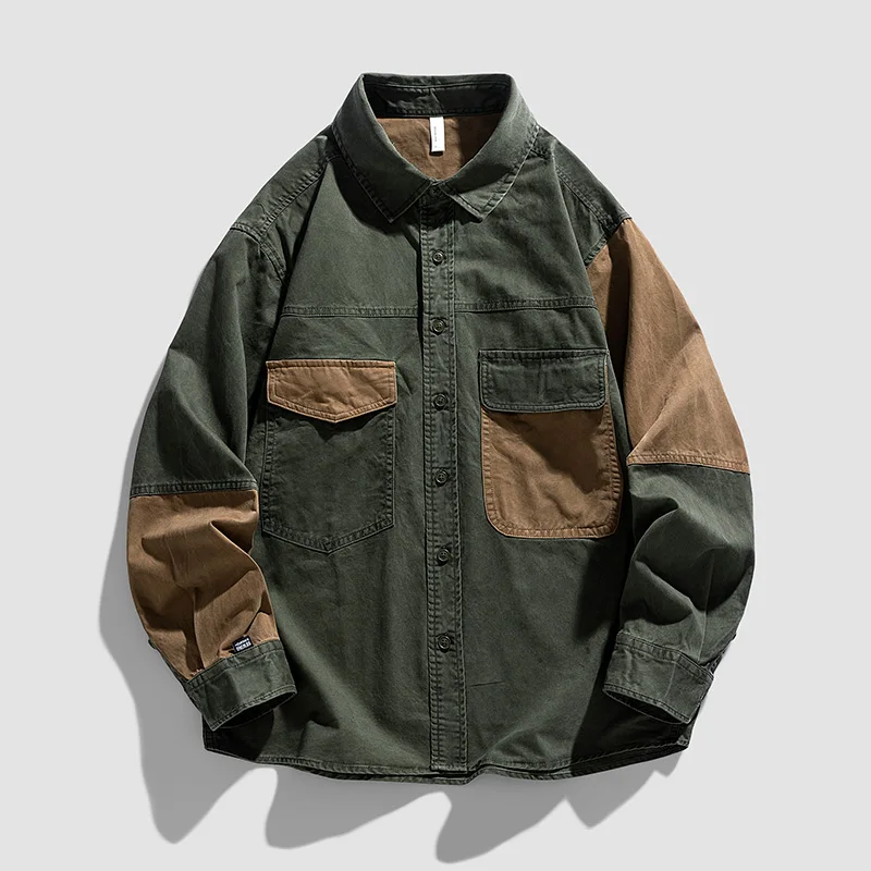 

Новая коллекция Весна-лето 2023, свободная рубашка с квадратным воротником из 100% чистого хлопка и топ с длинными рукавами