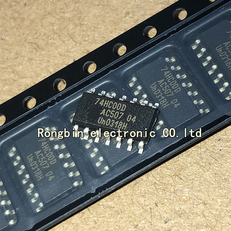 10 шт. Новый 74HC00D SN74HC00D 42 вход с незатвором 74HC00 патч SOP-14 SMD 10 шт. Новый 74HC00D SN74HC00D 42 вход с незатвором 74HC00 патч SOP-14 SMD