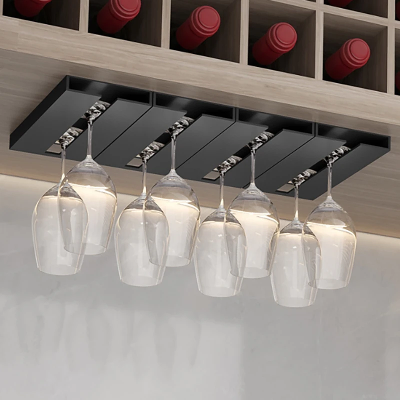 Многофункциональный кухонный шкаф с проволочной полкой для органайзера бокалов