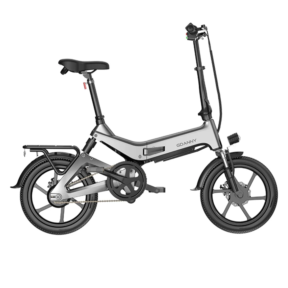 

Electric Bicycle Folding Walking Booster Lithium Battery Magnesium Alloy Frame Daily Commuting Hydraulic Shock Absorption System