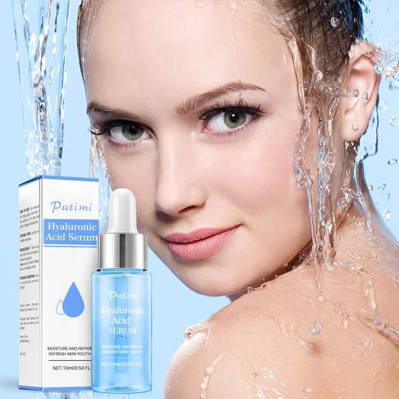 

1-5PCS Collagen Shrink Pores Face Essence Whitening Face Cream Hyaluronic Acid Face Serum Moisturizing Anti-Wrinkle Anti Aging
