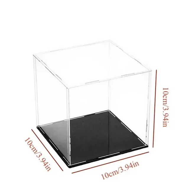 

Прозрачный Акриловый Витринный Бокс Для Хранения Фигурок, Защитный Кейс Для Коллекционных Моделей