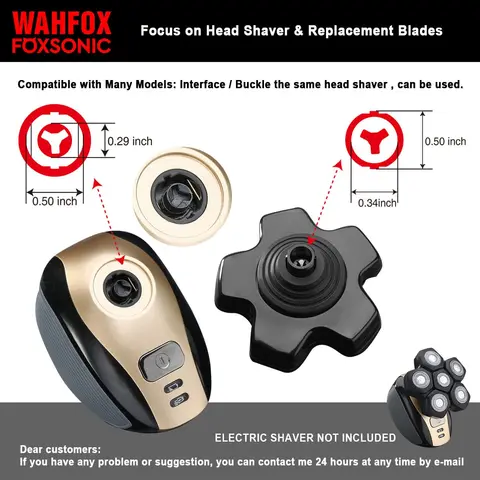 Лезвия для бритвы WAHFOX