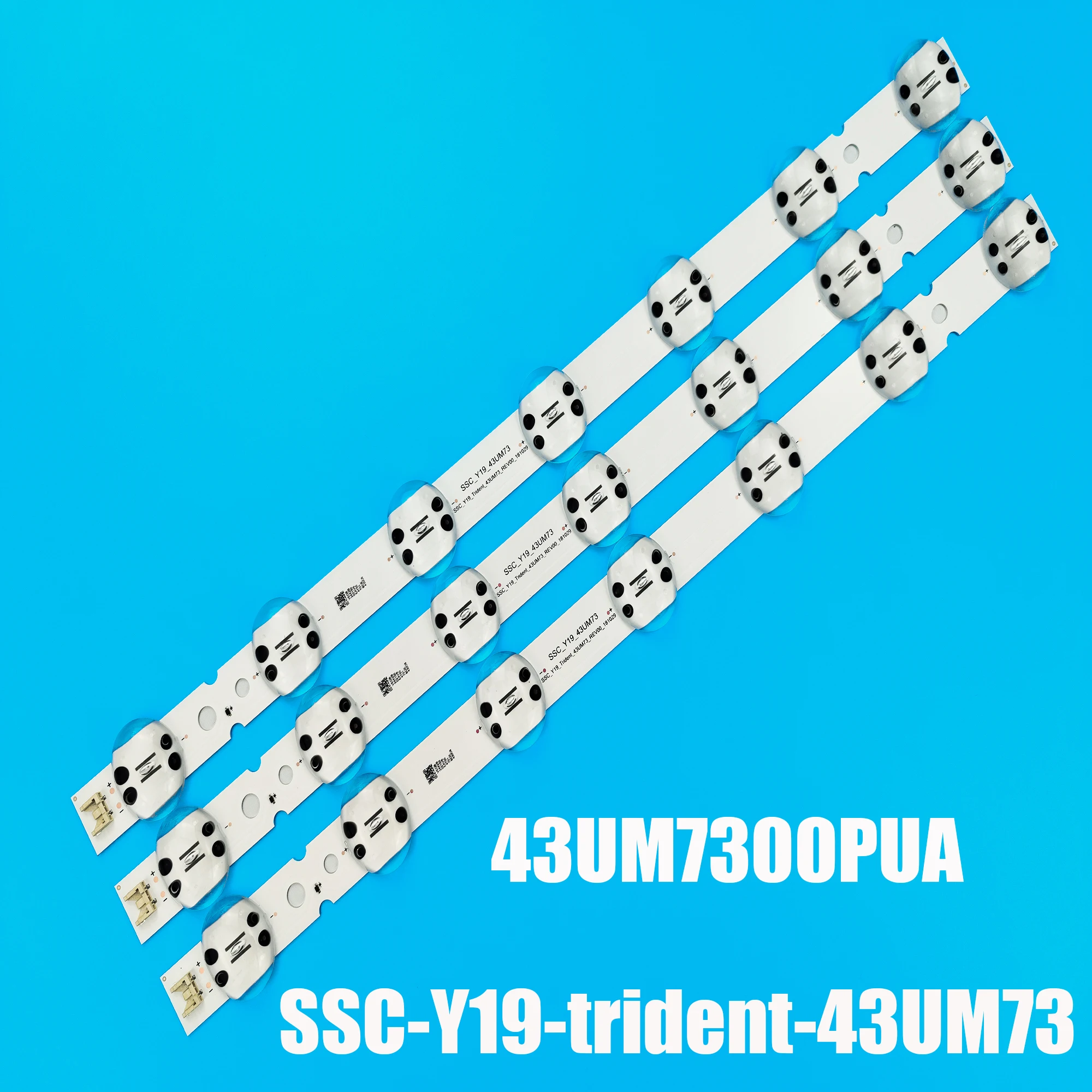 Фонарь подсветки для LG 43 'TV 43UM7340PVA 43UM4390PLC 43UM74006LB 43UM7450PLA 43UM7390PLC 43UM7400PLB 43UM7300PSA