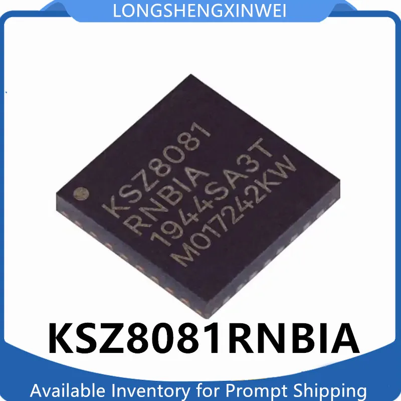 

1PCS New Original KSZ8081RNBIA Screen Printed KSZ8081 Chip QFN32 Ethernet Chip