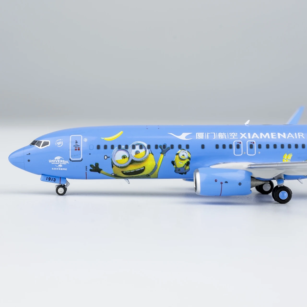 CXA005 коллекционный самолёт из сплава подарок NG модель 1:400 Xiamen Airlines SkyTeam Боинг