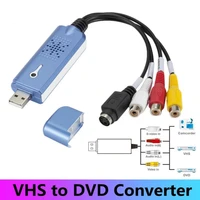 plug and play for easycap usb 2 0 easy cap audio video capture adapter vhs dvd dvr tv capture card converter video grabber