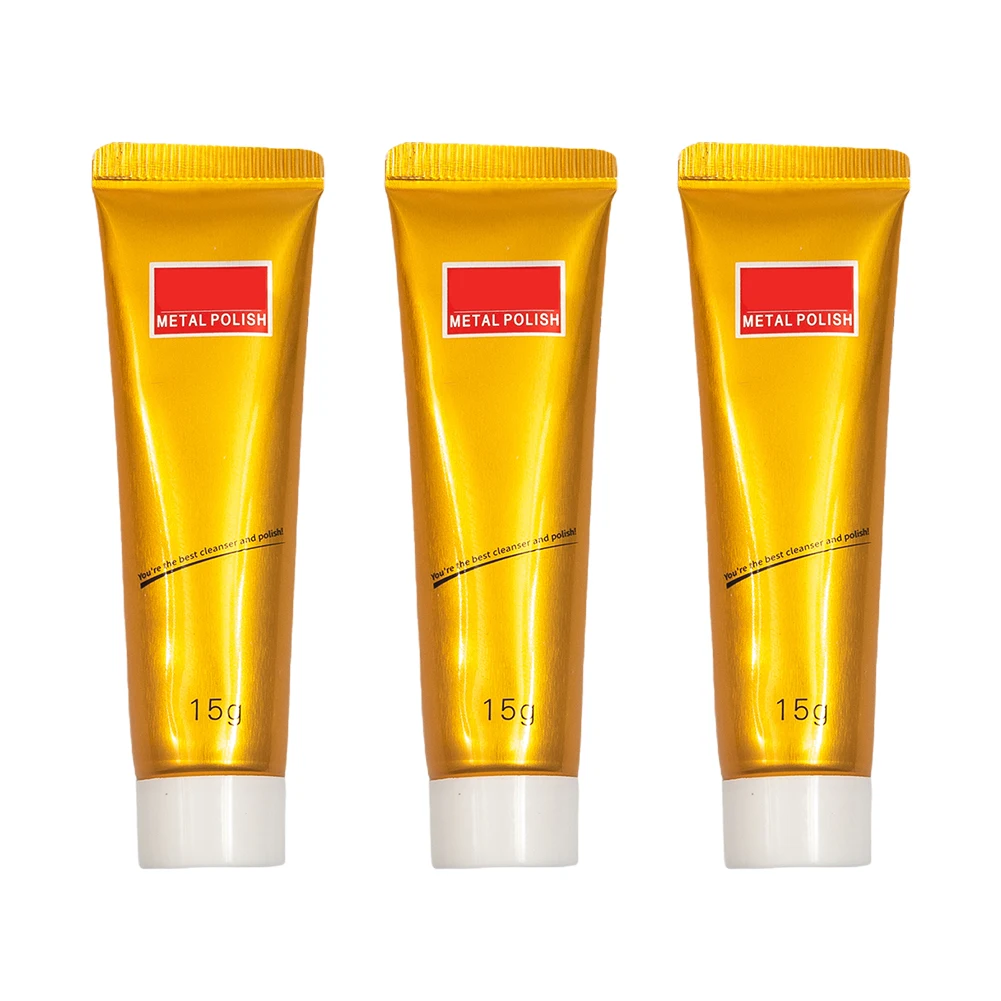 

3/6pcs 15g Metal Polishing Cream Multifunctional Cleaning Cream Rust Remover Protective Coating Tools For Metalm Ceramics
