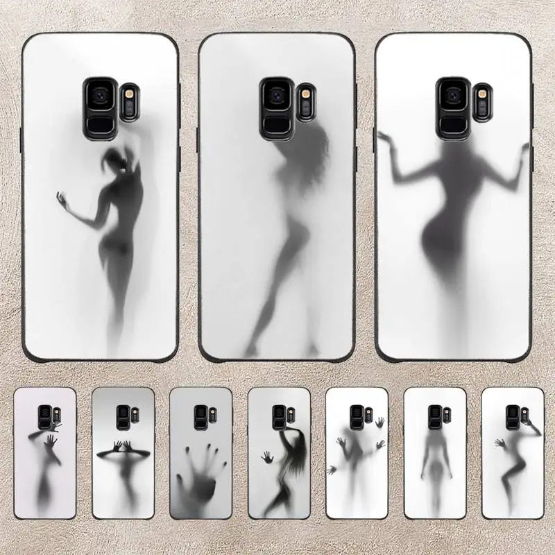 

Woman Silhouettes Sexy Lady Girl Phone Case For Samsung Galaxy J200 J2 Prime J2 Pro J6 2018 J250 J4 Plus J415 J5 Prime J7