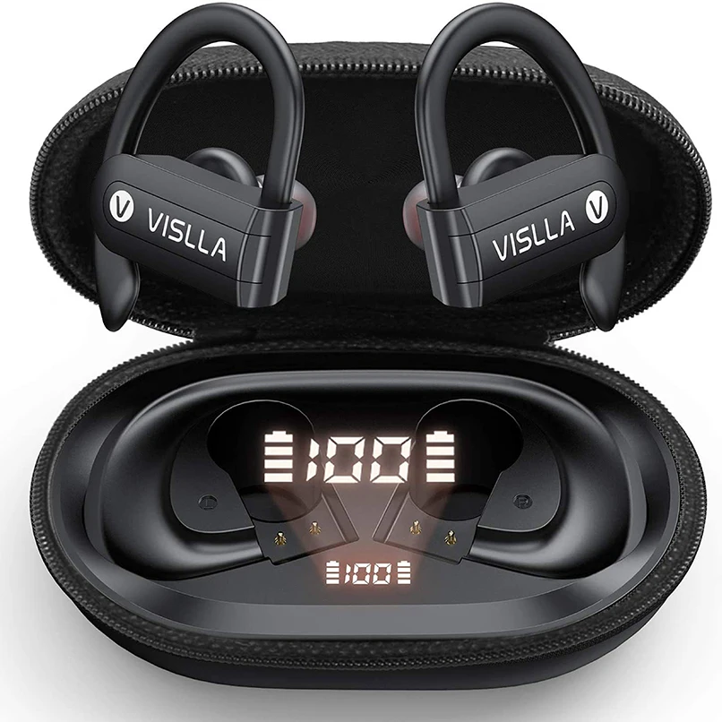 

Fone De Ouvido Vilslla S7 Bluetooth Headphones Tws Sports Fitness Anti-shake and Anti-drop Earphones for Smartphones Xiaomi Etc.