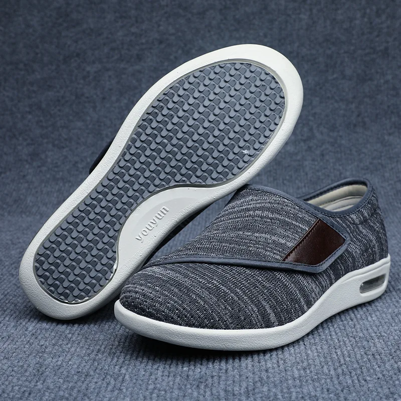 

2022 Fashion Orthopedics Wide Feet Swollen Shoes Thumb Eversion Adjusting Soft Comfortable Diabetic Shoes Walking Casual Shoes