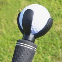 high quality golf ball pick up tool petal shaped suction cup picker for sucker retriever putter grip