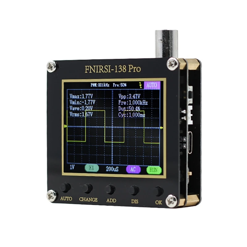 

FNIRSI 138PRO Handheld Mini Digital Oscilloscope Portable