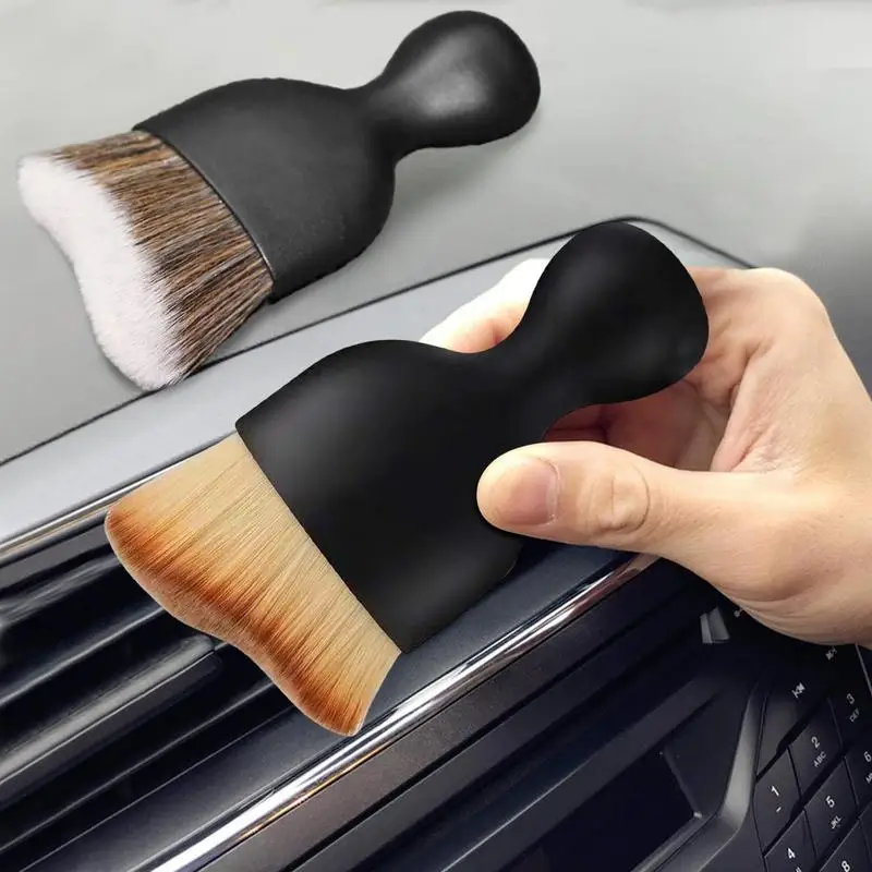 

Car Air Cleaning Brush Washable Auto Air Outlet Cleaning Brushes High Quality Cars Soft Hair Dust Removal Tool For Automobiles