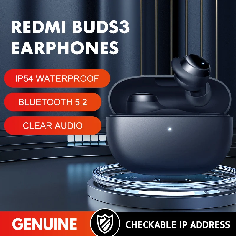 

Xiaomi Official Store Original Redmi Buds3 Lite Global Bluetooth 5.2 Redmi Headset Global Version For Smartphone Wireless Headse