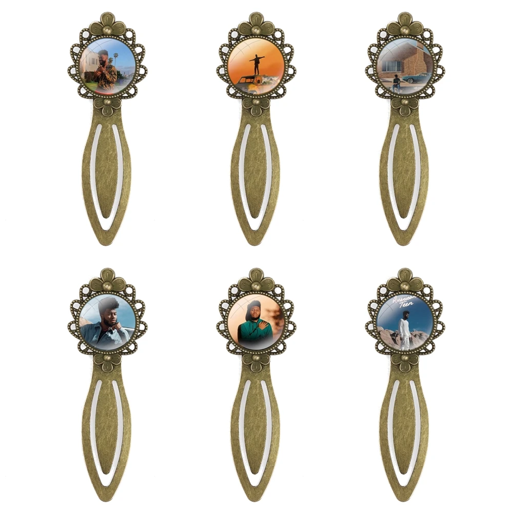 

Rap Khalid Creative Metal Bookmarks Gift For Friends Stationery School Office Supply Cartoon Fashion Creative Design