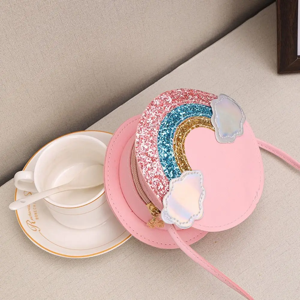 

Messenger Bag Clutch Bag Solid Color Korean Style Diagonal Bag Girls Shoulder Bag Kids Coin Purse Cross-body Bag
