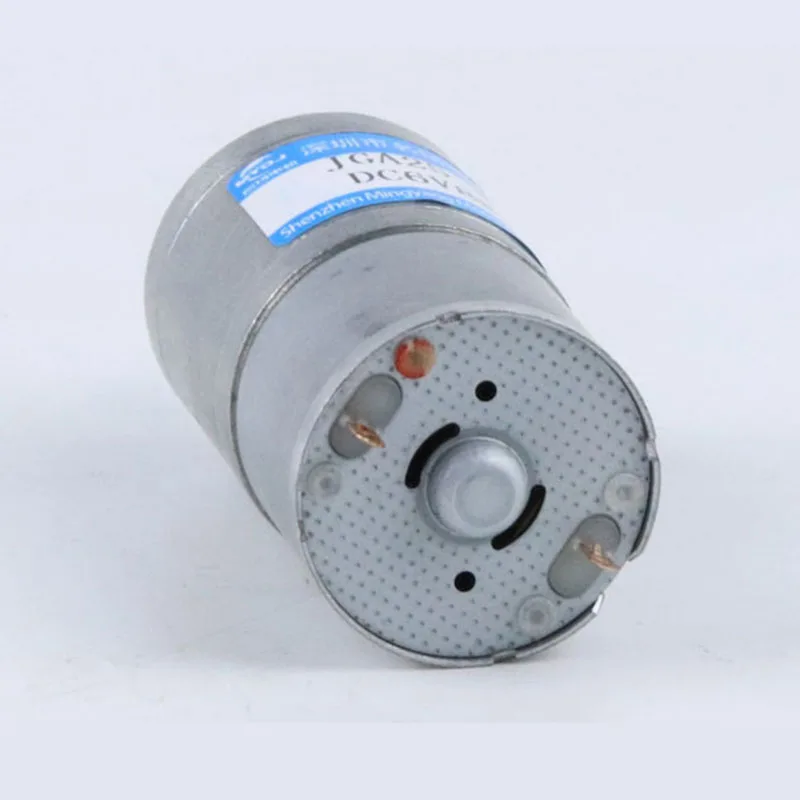 6 В 12 25 мм мотор-редуктор постоянного тока ШИМ D-вал металлическая шестерня