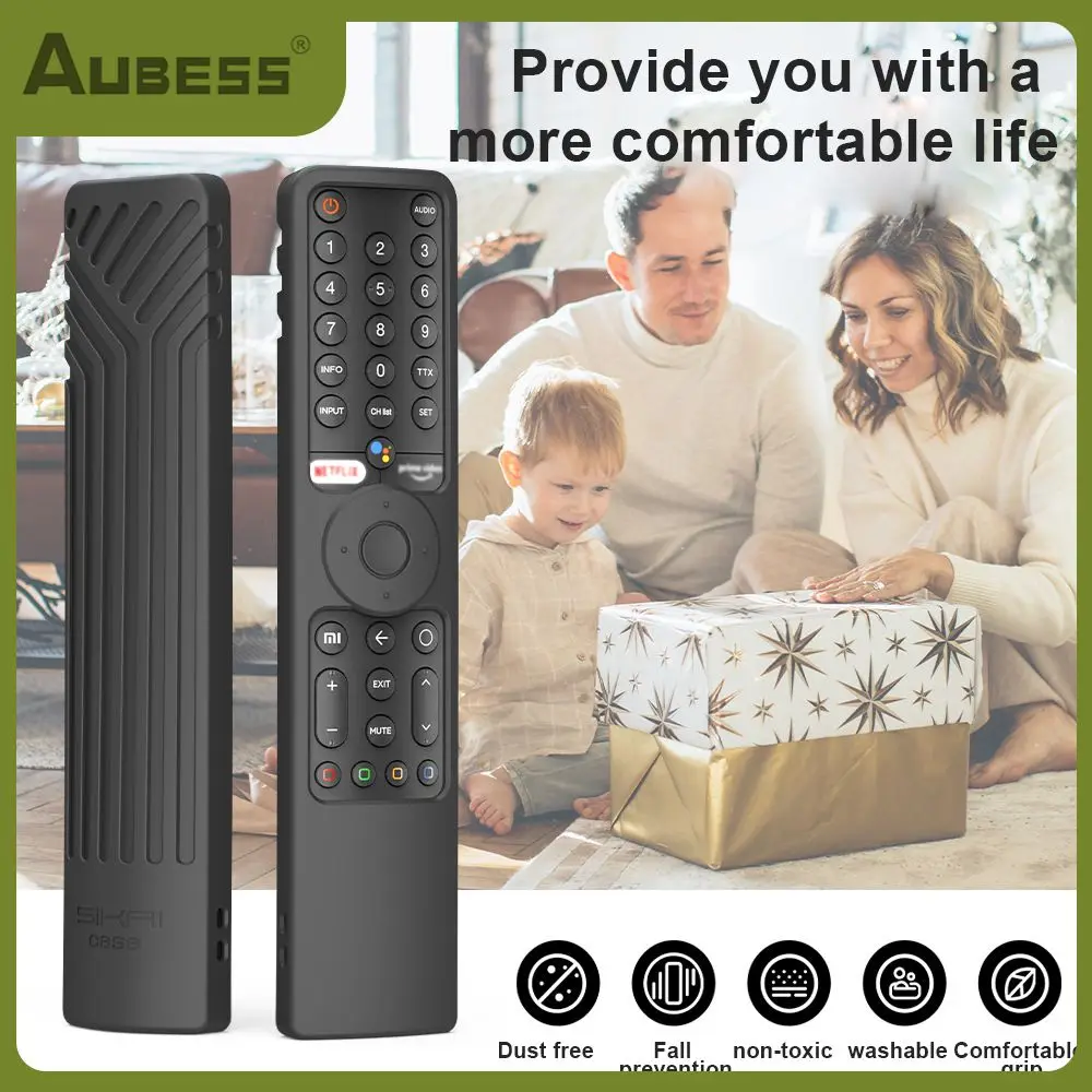 

Silicone Controller Case For Xiaomi MI TV P1/P1E/Q1/Q1E Cover Waterproof Protective Skin Anti-Drop Shockproof Replacement