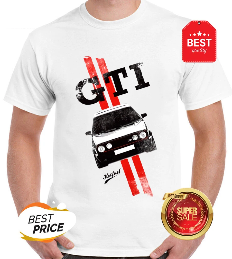 

Новинка 2020, футболка для гольфа Mk2 GTi, мужские и женские летние футболки из 100% хлопка для команды, мужской новейший Топ, популярные обычные фу...