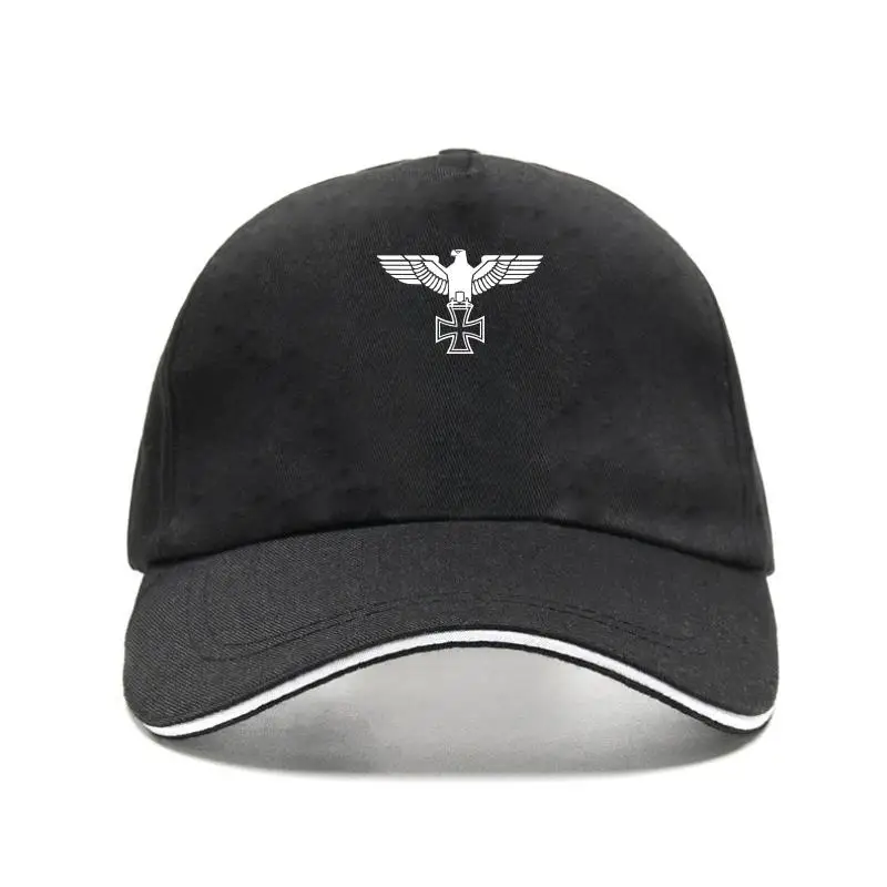 

Imperial Eagle Men's Baseball Cap Breast and Back Print Iron cross Double Side
