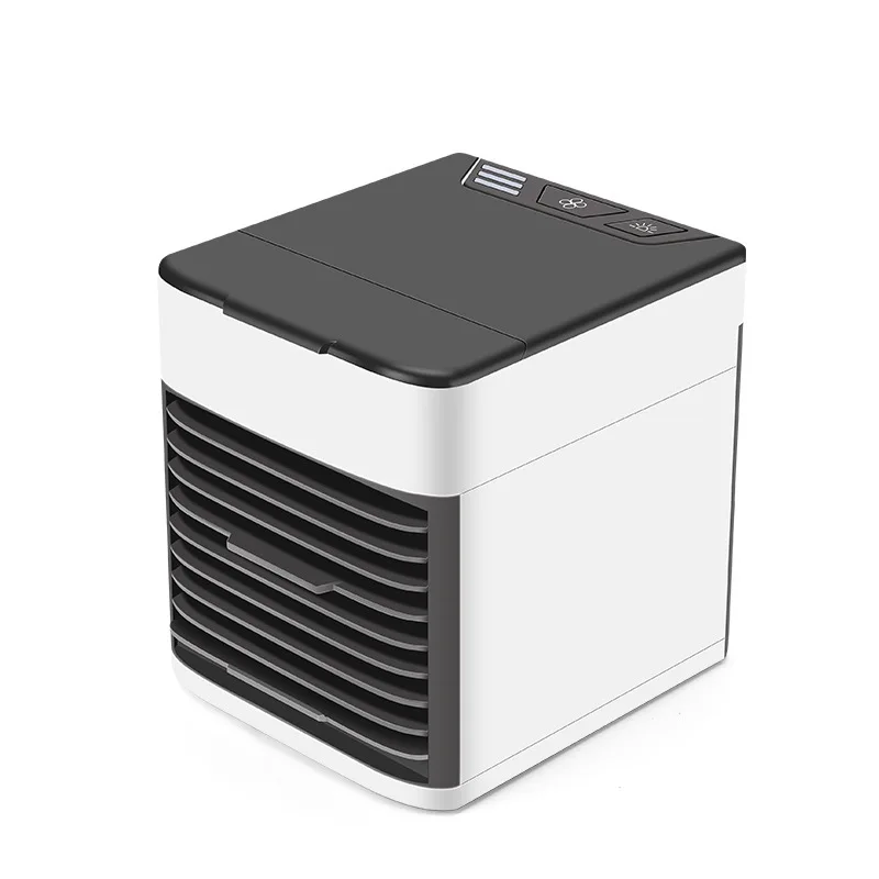 

USB Desk Mini Fan Portable Air Cooler Fan Air Conditioner Light Desktop Air Cooling Fan Humidifier For Office Airconditioner