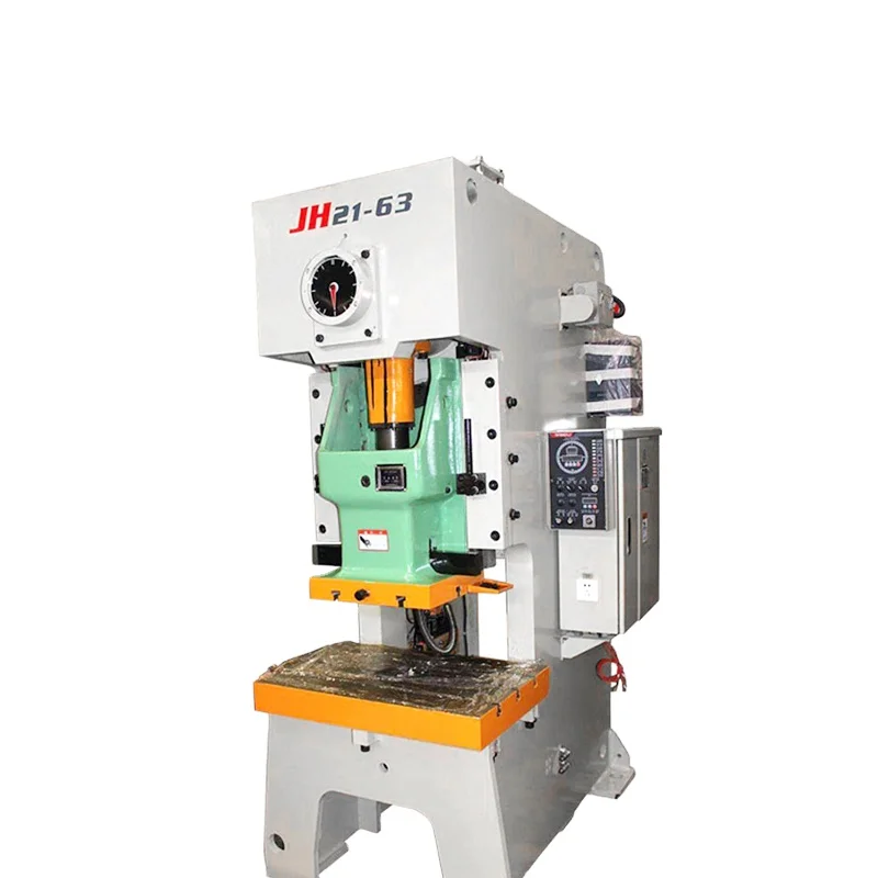 

JH21-80 80 tons pneumatic punch open fixed platform power press punching machine open single point punching machine